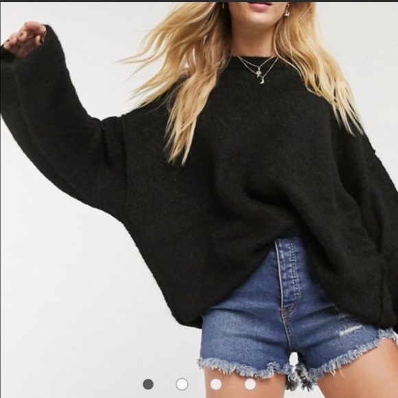 Free People Sweaters - Free People angelic oversized pullover sweater S